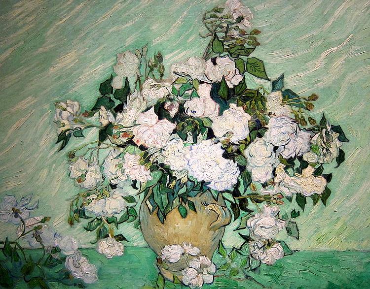 Vincent Van Gogh Roses Sweden oil painting art
